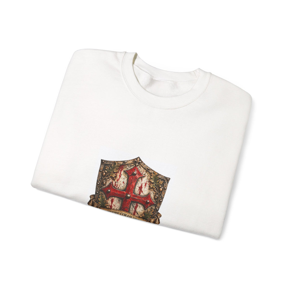 Heraldic Shield Crest Crewneck Sweatshirt