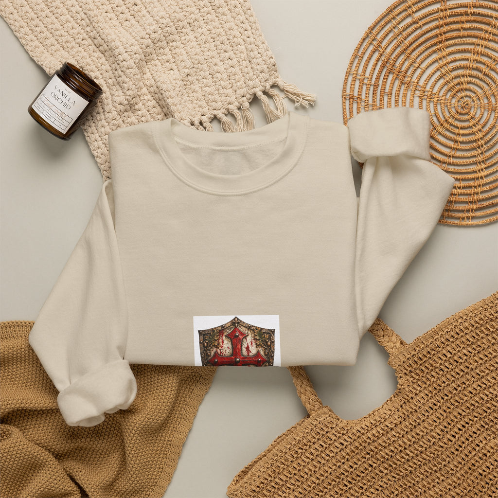Heraldic Crest Crewneck Sweatshirt