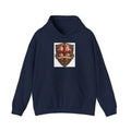 Medieval Crest Hoodie – Vintage Coat of Arms Shield Pullover