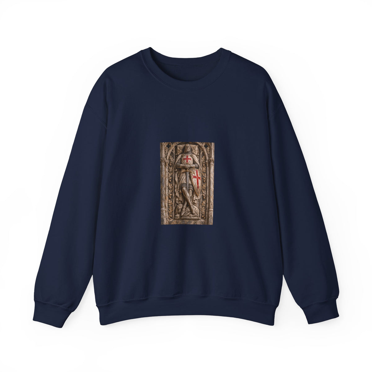 Medieval Knight Shield Crewneck Sweatshirt