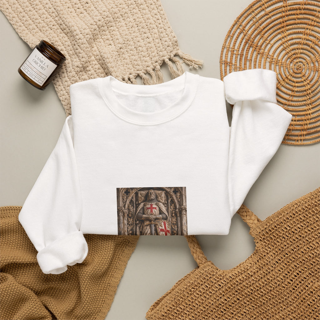 Medieval Knight Shield Crewneck Sweatshirt