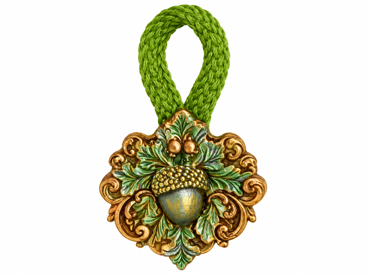 Set of 4 woodland tree ornaments
