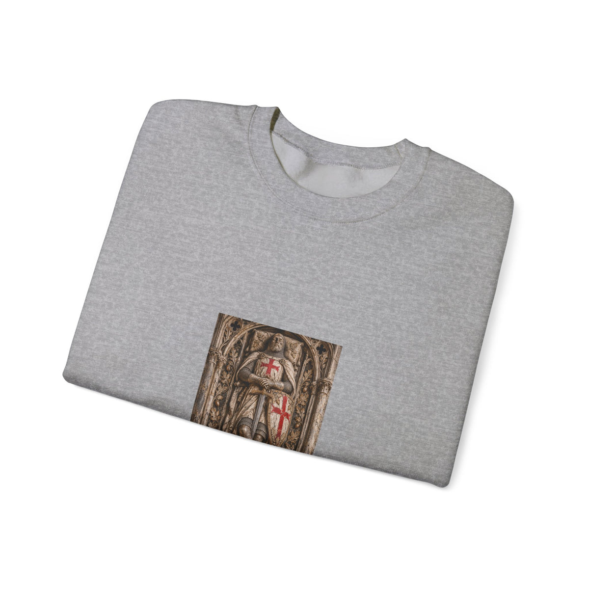 Medieval Knight Shield Crewneck Sweatshirt