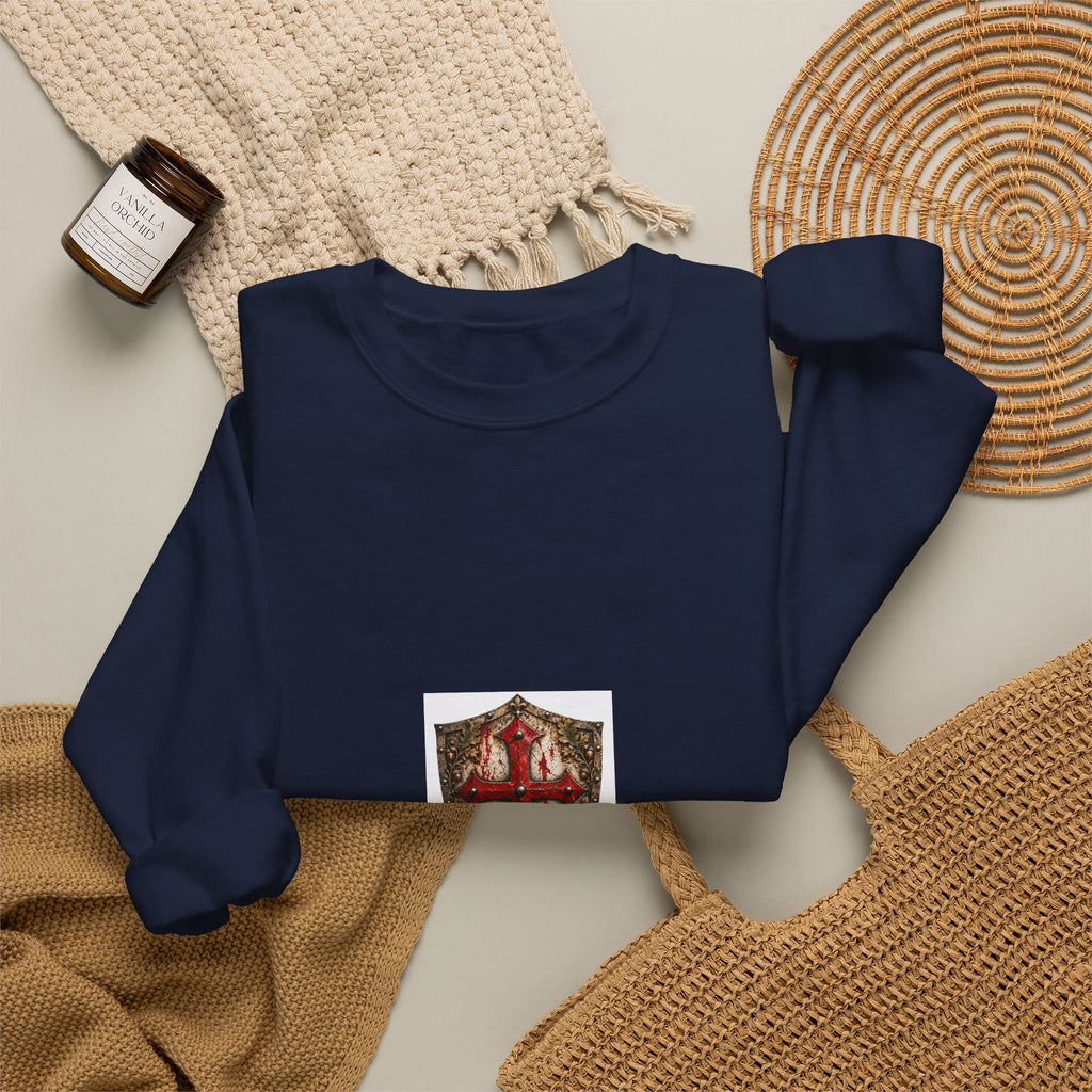 Heraldic Crest Crewneck Sweatshirt