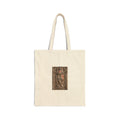 Medieval Knight Illustration Tote Bag – Vintage Crusader Canvas Tote