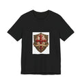 Heraldic Shield Crest T‑Shirt — Vintage Medieval Coat of Arms Tee
