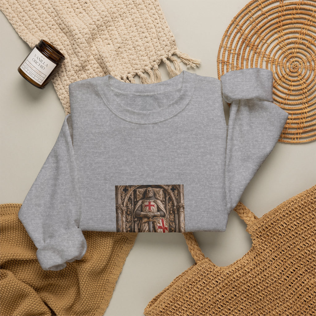 Medieval Knight Shield Crewneck Sweatshirt