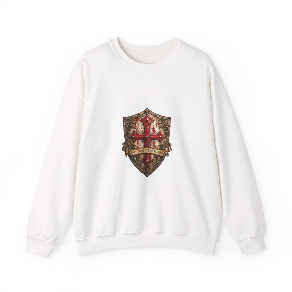 Heraldic Shield Crest Crewneck Sweatshirt