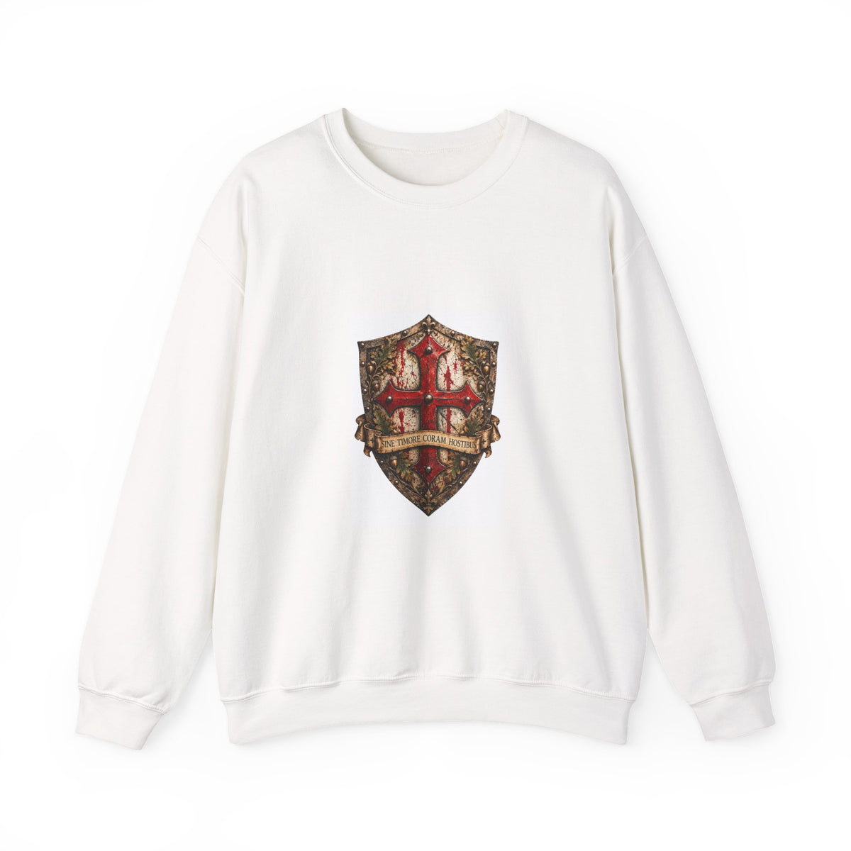 Heraldic Shield Crest Crewneck Sweatshirt