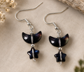 Moon and stars HalloweenEarrings